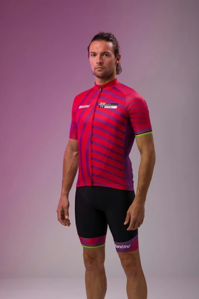 Santini UCI Road World Championships Wollongong Erkek Bisiklet Forması EC94075CKEVOWL1 - Resim 7