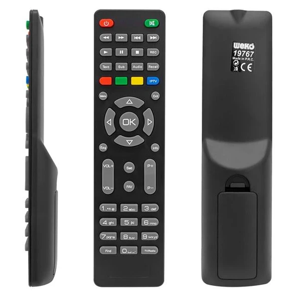 Korax Dron - Hitech Astra Full HD Uydu Alıcı Kumandası ürün görseli 1