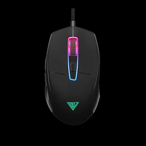 Gamdıas Zeus M5, Rgb Aydınlatma, Usb Kablolu,  7 Tuşlu, Gaming Mouse, 12.800 Dpı, Siyah