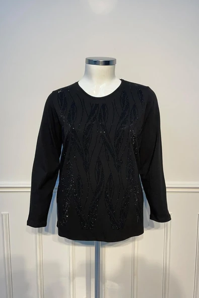 6197 BELGİN PENYE BLUZ YONCA ürün görseli