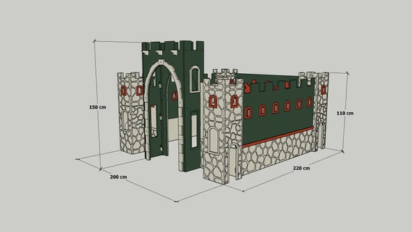 MANDU Castle Kum Havuzu Oyun Alanı - Resim 3