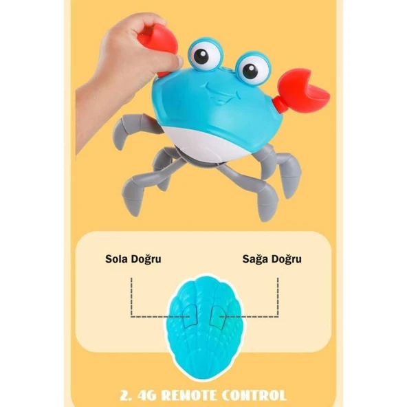 6721E ŞARJLI KUMANDALI YENGEÇ - Resim 3