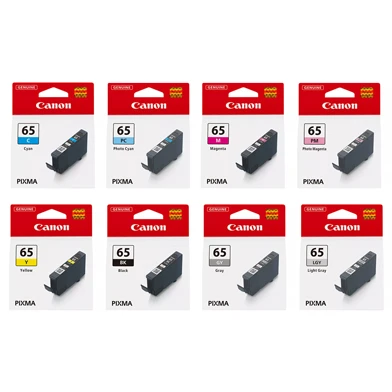 CANON CLI-65 SERİSİ KARTUŞ 8 Lİ PIXMA PRO-200 ürün görseli 1