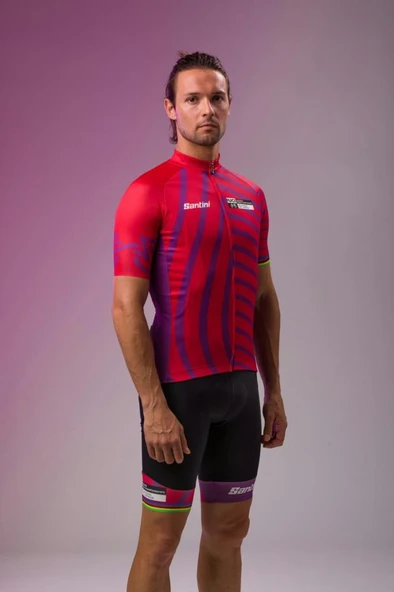 Santini UCI Road World Championships Wollongong Erkek Bisiklet Forması EC94075CKEVOWL1 - Resim 9