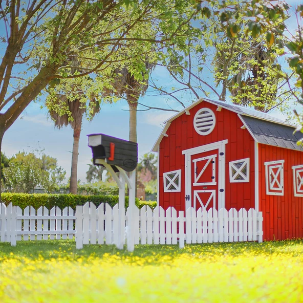 MANDU Ahşap Çiftlik Oyun Evi (Farmhouse) - Resim 2