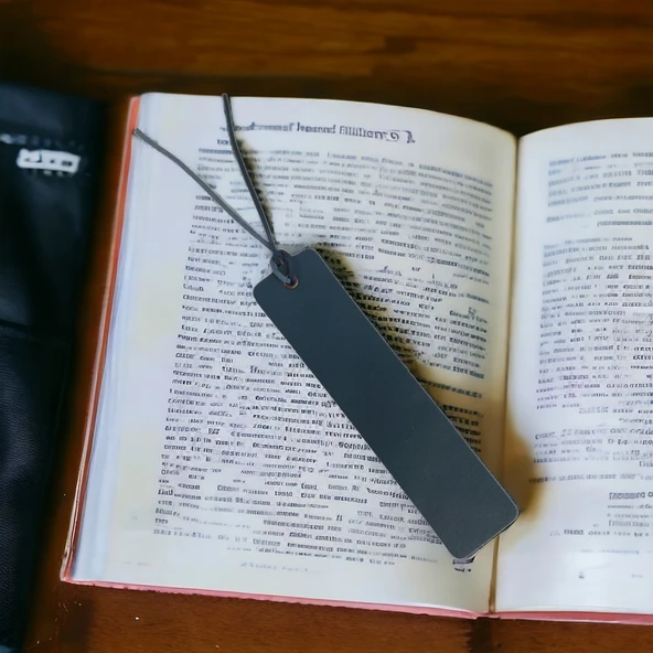 Deri Kitap Ayracı, Mavi ürün görseli