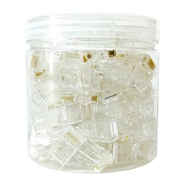 Powergate Pg-j02, Rj45, Yeni Nesil Utp Jac,  Cat6, (100lü Kutu) - Resim 3