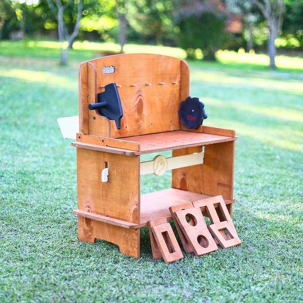 MANDU Ahşap Çocuk Marangoz Tezgahı ürün görseli 1