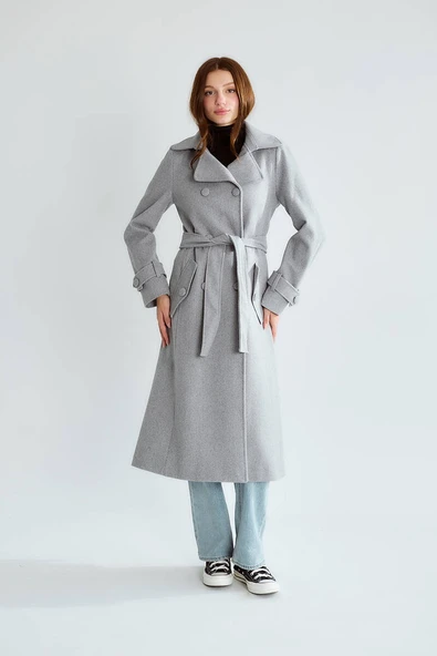 KADIN GOLD DÜGMELİ KABAN - Resim 10