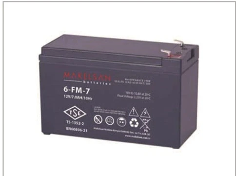 Makelsan 12v 7ah Tam Bakımsız Kuru Akü ürün görseli 1
