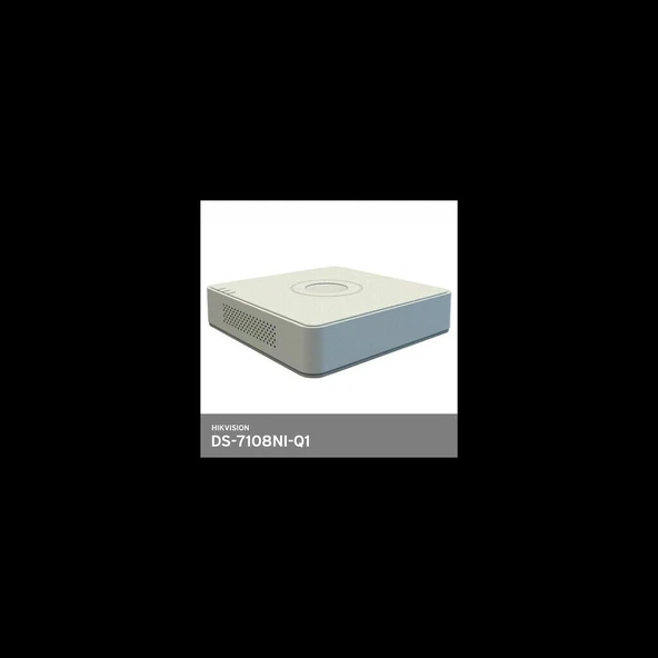 Hıkvısıon Ds-7108nı-Q1, 8kanal, 4mpix, H265+, 1 Hdd, Uhd 1520p Kayıt, 60mbps Bant Genişliği, Nvr ürün görseli