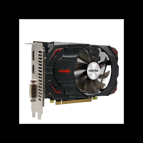 Arktek Cyclops, Akr550d5s4gh1, Rx550, 4gb, Gddr5, 128bıt, 1xdvı, 1xhdmı, 1xdp Gamıng Ekran Kartı - Resim 5