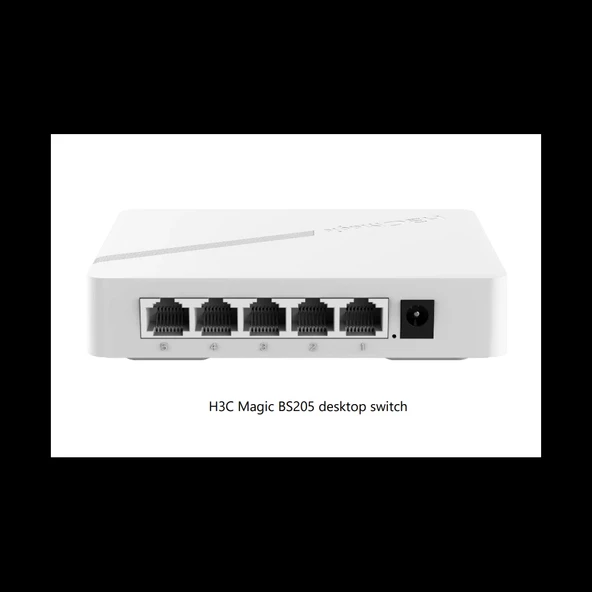 H3c Magic Bs205, 5 Port, Gigabit, Yönetilemez, Masaüstü Switch ürün görseli 1
