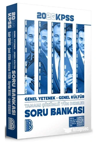 2026 Kpss Tüm Dersler Gy Gk Çözümlü Soru Bankası Benim Hocam ürün görseli