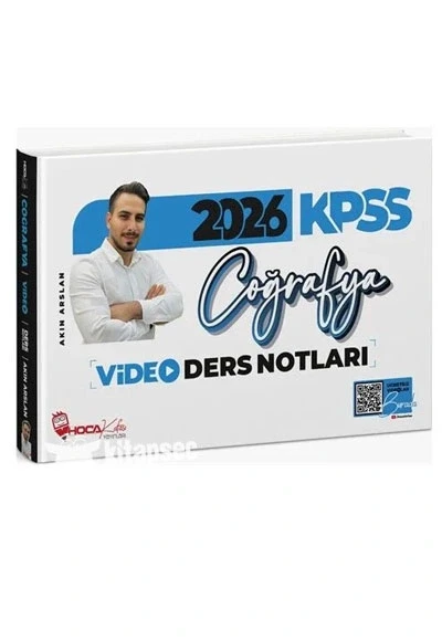 2026 KPSS COĞRAFYA VİDEO DERS NOTLARI HOCA KAFASI ürün görseli 1