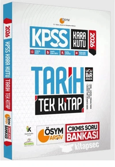 İnformal 2026 Kpss Karakutu Tarih Çıkmış Soru Bankası 3 ü Birarada ürün görseli 1