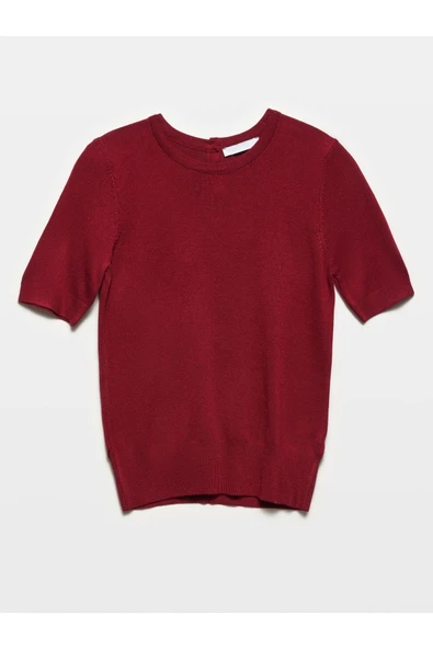 10426 DİLVİN KAZAK BİSİKLET YAKA ARKASI DÜĞMELİ KISA ürün görseli