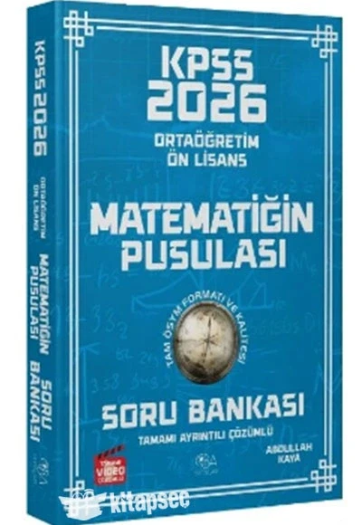 CBA KPSS 2026 ORTAÖĞRETİM ÖNLİSANS MATEMATİĞİN PUSULASI SORU BANKASI ürün görseli 1