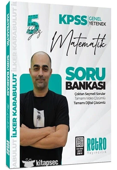 RETRO KPSS GY GK MATEMATİK SORU BANKASI ürün görseli 1