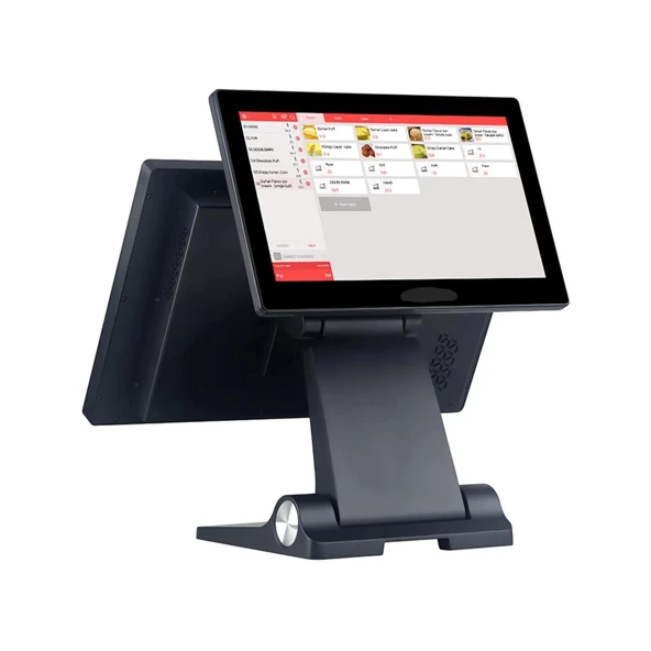 Kodpos Eco 1655-i, Intel İ5 5.nesil, 15.6" - 11,6" Ekran, 8gb Ram, 128gb Ssd, Endüstriyel, Dokunmatik Pos Pc (çift Ekran ürün görseli 1