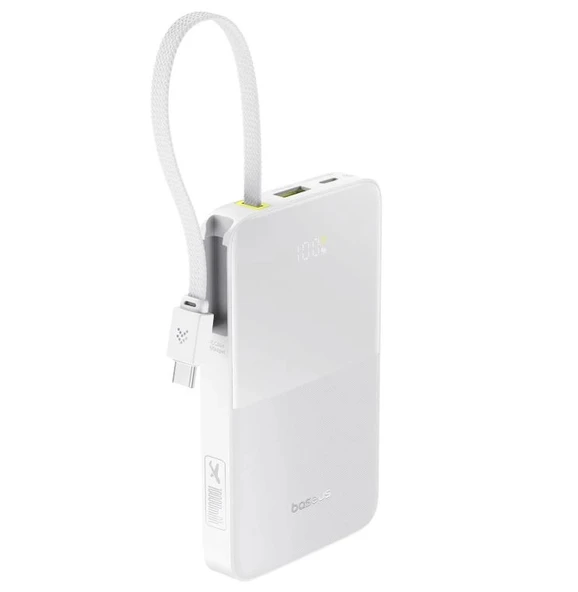 Baseus Enerfıll Fc51 Bıpow2 Pro 10000 22.5w Beyaz ürün görseli 1