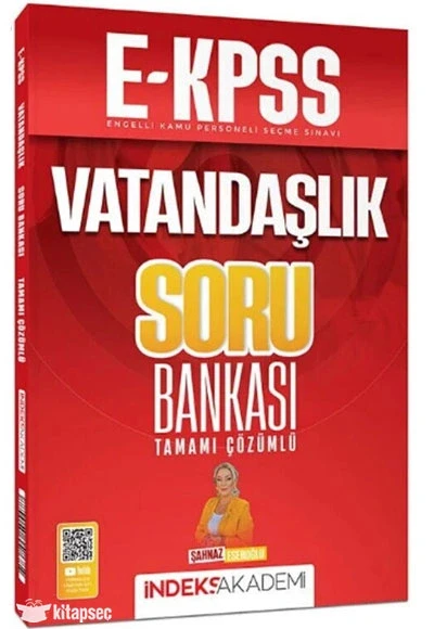 E-Kpss Vatandaşlık Çözümlü Soru Bankası İndeks akademi ürün görseli 1