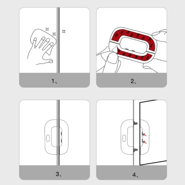 Buzdolabı Çocuk Kilidi - Resim 4