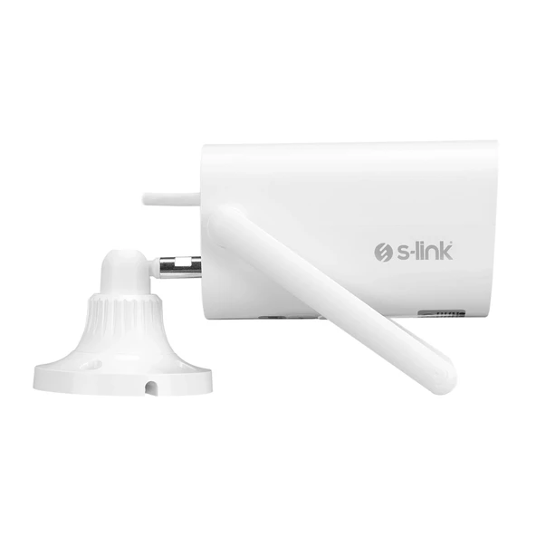 S-lınk Sl-blt01, Akıllı Güvenlik Kamerası, Wifi, 2mpix, 3.6mm Lens, 10m. Gece Görüşü, Micro Sd Kartlı, Tuya Yazılım - Resim 4