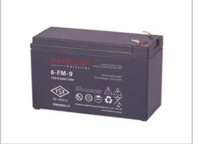 Makelsan 12v 9ah Tam Bakımsız Kuru Akü ürün görseli