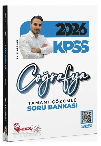 2026 KPSS COĞRAFYA ÇÖZÜMLÜ SORU BANKASI HOCA KAFASI ürün görseli 1