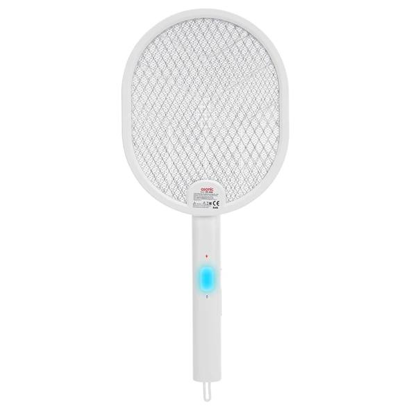 Asonıc As-a26, Beyaz, 3000v, Raket Tipi, Uv Mor Işıklı, 1200mah, Bataryalı, Şarj Edilebilir, Katlanabilir, Sinek Öldürüc ürün görseli