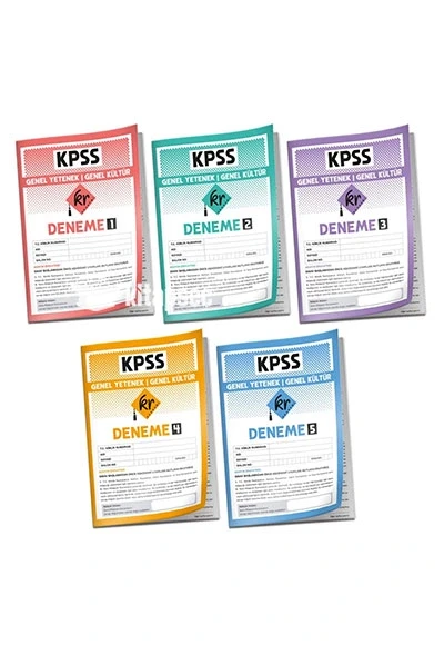 KPSS GY GK LİSANS 5 DENEME KR AKADEMİ ürün görseli 1
