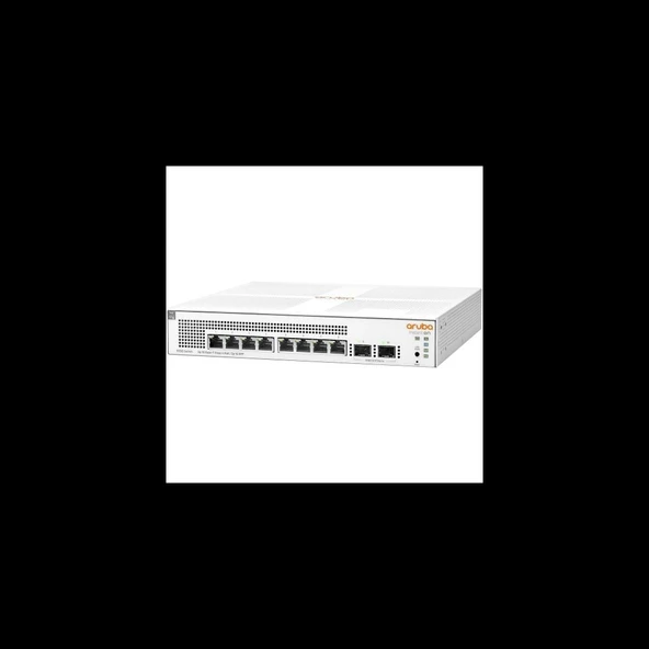 Hp Aruba Instant On, Jl681a, 1930-8g, 8port, Gigabit, Poe 124w, 2 Port Gigabit Sfp, Yönetilebilir, Rack Mount Switch - Resim 2