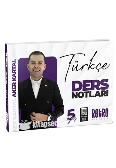 RETRO KPSS MODEL AKER KARTAL TÜRKÇE DERS NOTLARI ürün görseli 1