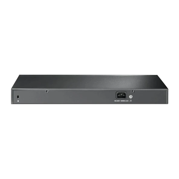 Tp-lınk Tl-sg1428pe 24 Port Gıgabıt + 2xgıgabıt Rj45/sfp Uplınk Yönetilebilir 250w Poe Rackmount Swıtch - Resim 3