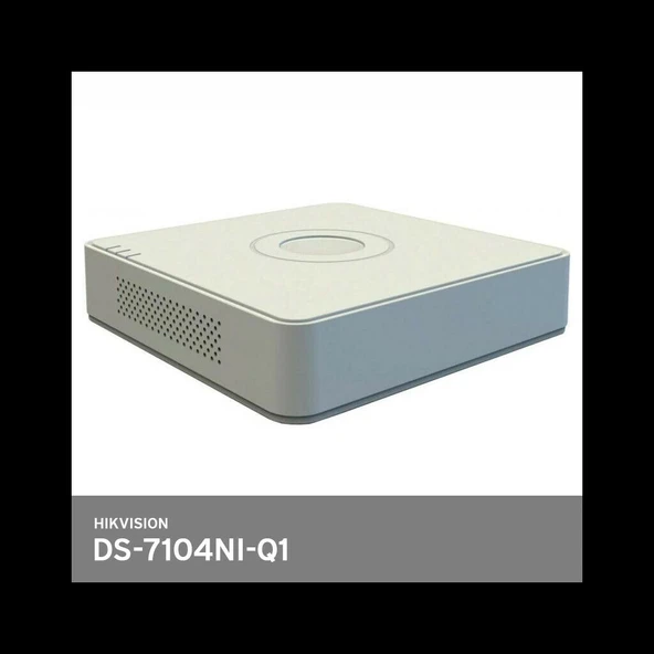 Hıkvısıon Ds-7104nı-Q1, 4kanal, 4mpix, H265+, 1 Hdd Desteği, 1520p Kayıt, 60mbps Bant Genişliği, Nvr - Resim 2