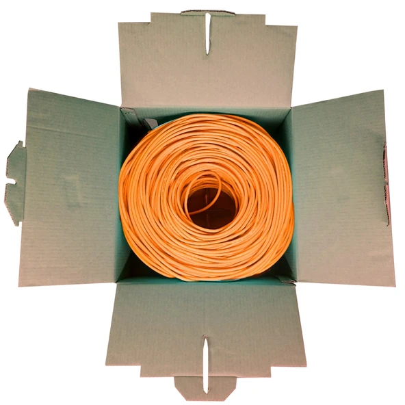 Powergate Cat6-box-or, 23awg, 0,57mm, Utp, Cat6 Kablo, 305m, Turuncu - Resim 3