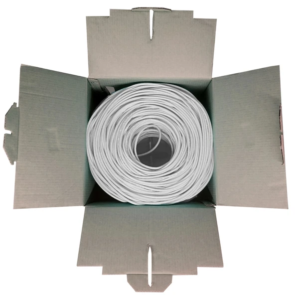 Powergate Cat6-box-gy, 23awg 0,57mm, Utp, Cat6 Kablo, 305m, Gri - Resim 3