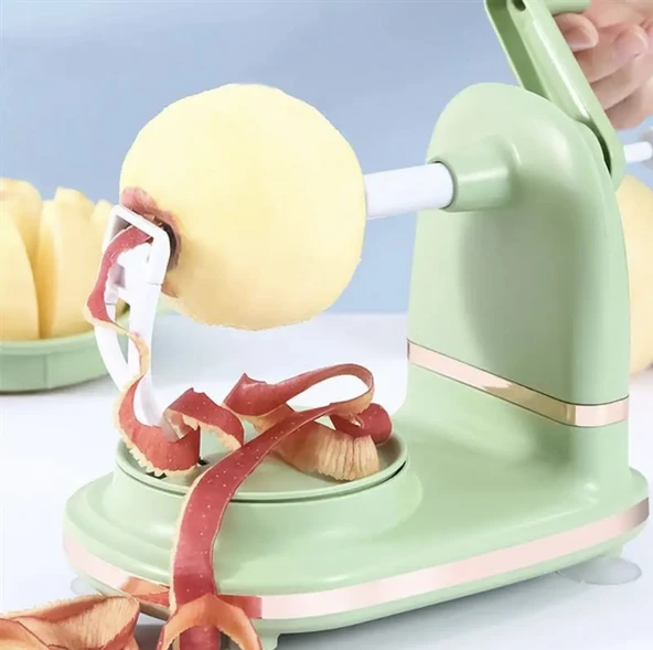 El kranklı elma soyma makinesi manuel - Resim 2