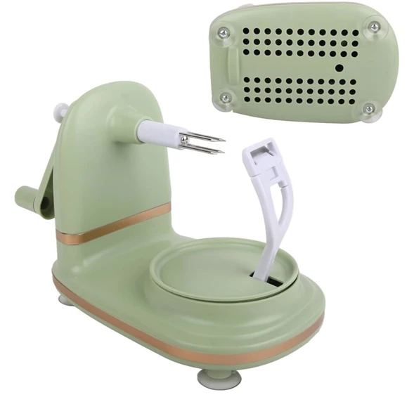 El kranklı elma soyma makinesi manuel - Resim 3