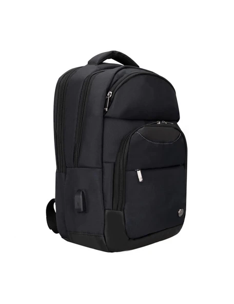 Plm Monza Notebook Sırt Çantası Siyah 15.6" - Resim 2