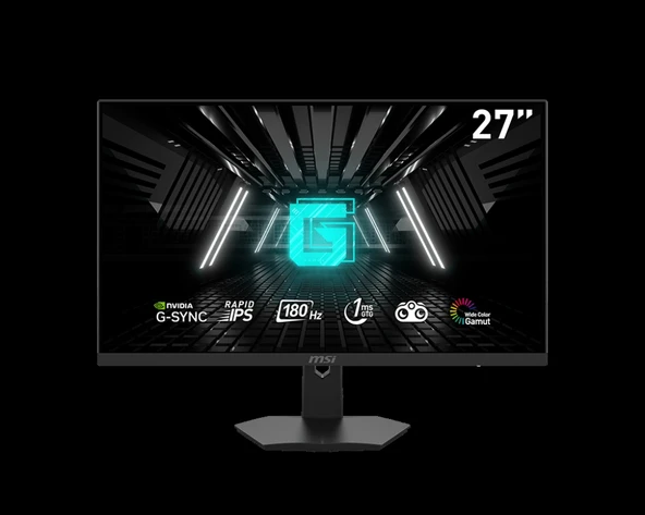 27 Msı G274f 1ms 180hz Fhd Flat Rapıd Ips Gamıng ürün görseli