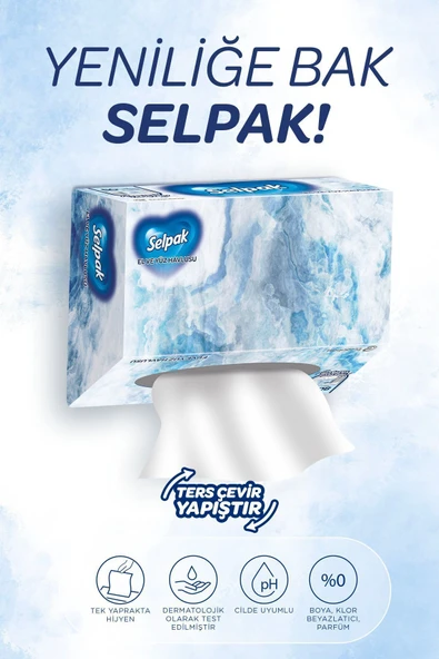 Selpak ® El Ve Yüz Havlusu 5'li 400 Yaprak Kutulu - Resim 2