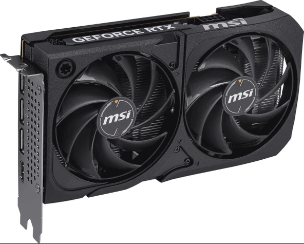 MSI GEFORCE RTX 5050 8G SHADOW 2X OC 8GB GDDR6 128B DX12 PCIE 5.0 X16 (3XDP 1XHDMI) - Resim 4
