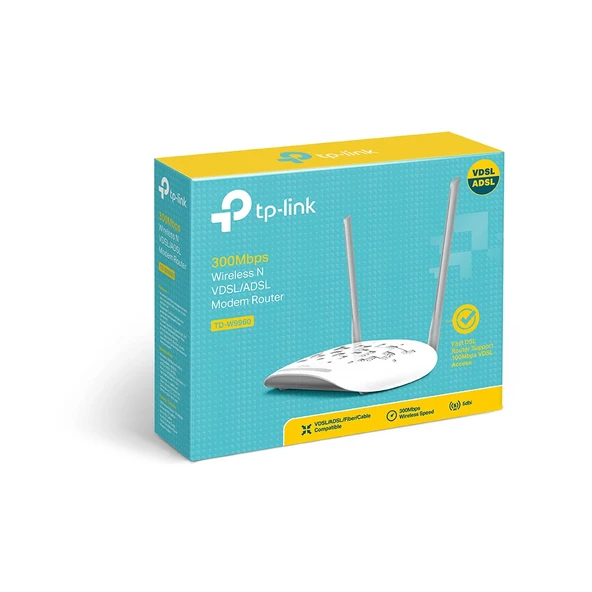 Tp-lınk Td-w9960 4port Adsl/vdsl 300mbps Modem/router - Resim 5