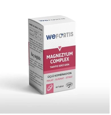 WEFORTİS MAGNEZYUM COMPLEX 60 TABLET ürün görseli