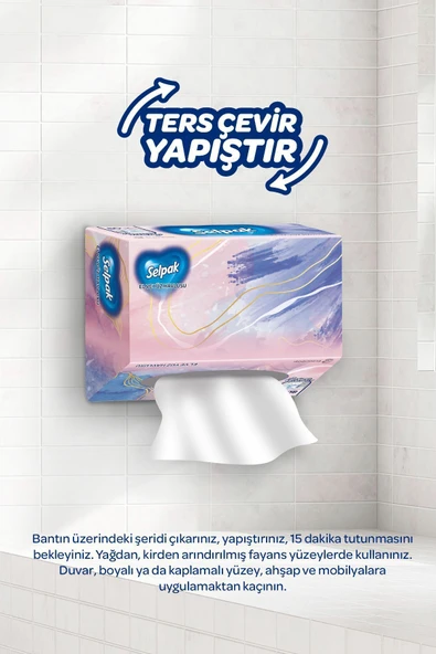 Selpak ® El Ve Yüz Havlusu 5'li 400 Yaprak Kutulu - Resim 4