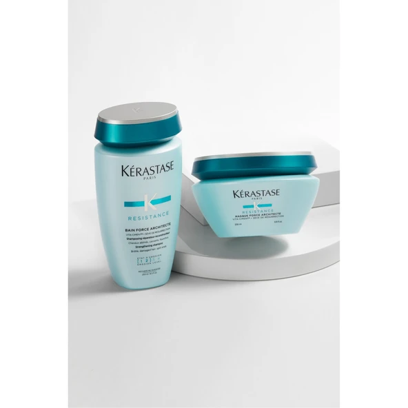 Resistance Bain Force Architecte Zayıf Ve Yıpranmış Saçlar Için Onarıcı Şampuan 250 ml 250 ml - Resim 6
