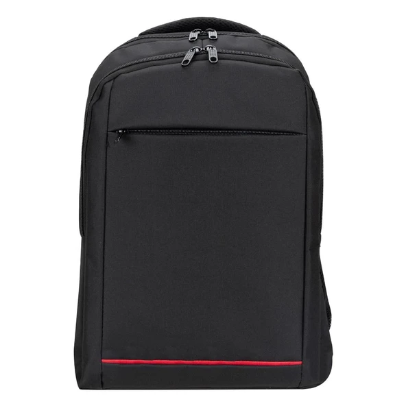 Plm Bergamın Notebook Sırt Çantası Siyah 15.6" - Resim 5