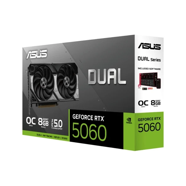 ASUS DUAL-RTX5060-O8G-GAMING 128BIT VGA - Resim 3